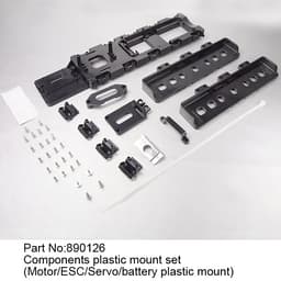 Jw890126 komponenter plastic mount sæt