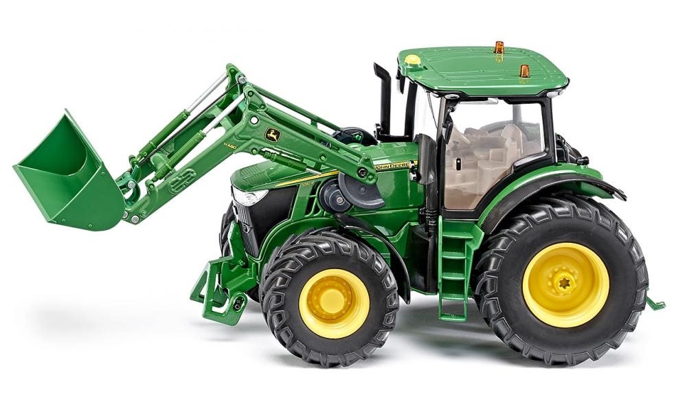 Siku john deere 7r m. Frontlaster - 1:32
