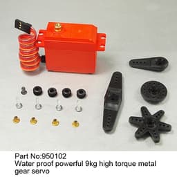 JW950102 Water proof 9kg high torque servo