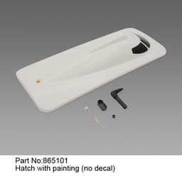 JW865101 Hatch med maleri (ingen decal)