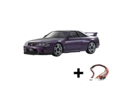 Kyosho mini-z awd skyline gtr r33 m/led - purple