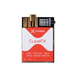 Foxeer cleartx 5.8g 48ch 25/200/600mw vtx