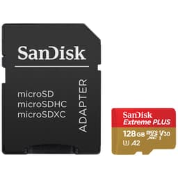 SanDisk MicroSDXC Extreme 128 GB minneskort