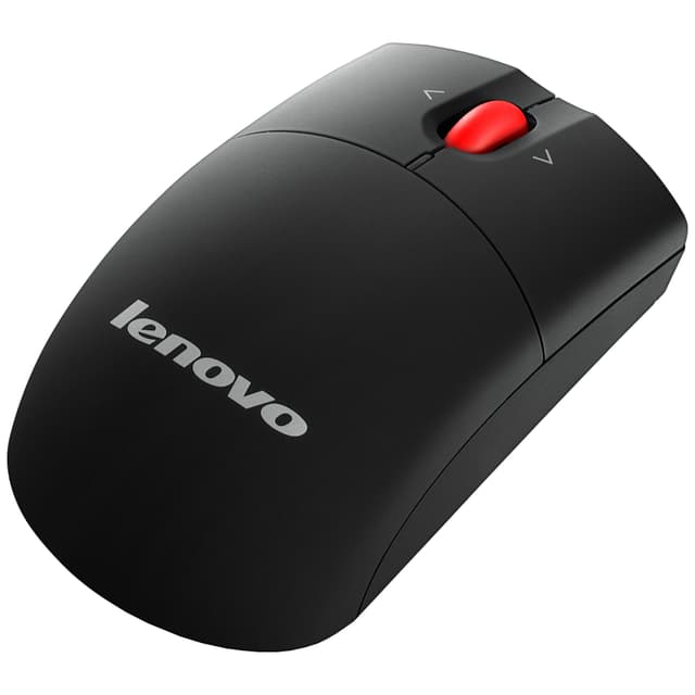 Lenovo trådløs lasermus (sort)