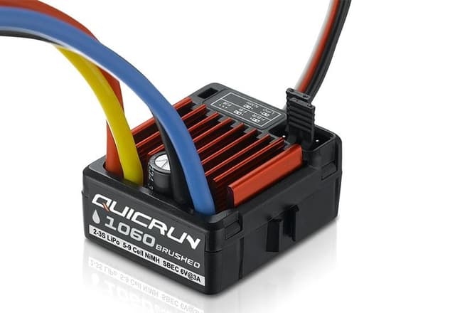 Hobbywing QuicRun 1060 60A Brushed ESC 2-3s