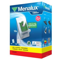 Menalux dammsugspåsar och filter 1800VP för Electroluc/Philips