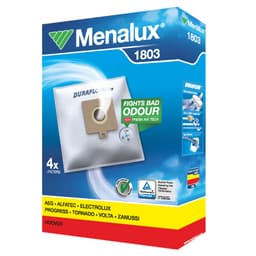 Menalux dammsugarpåsar 1803- AEG/Electrolux/Tornado/Hoover etc. (4 st)