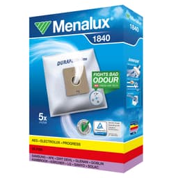 Menalux dammsugarpåsar 1840 för AEG/Tornado/Samsung/Volta etc.