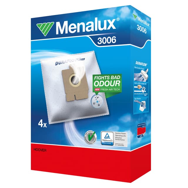 Menalux støvsugerposer 3006 til Hoover Freespace Evo