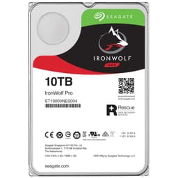Seagate IronWolf Pro 3,5" intern HDD til NAS (10 TB)