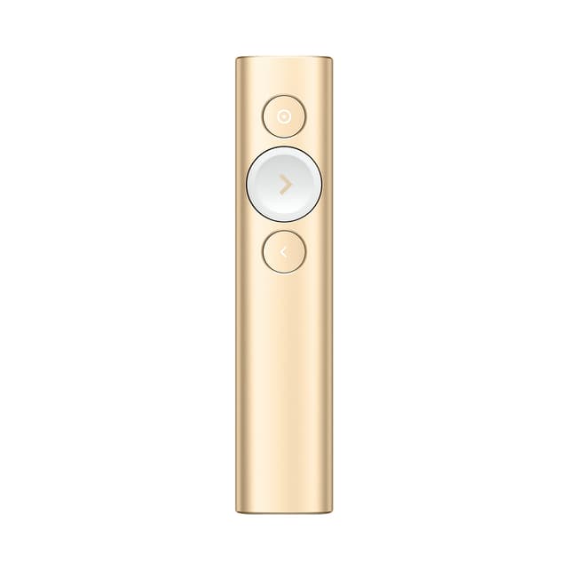 Logitech Spotlight presentasjonsfjernkontroll (gull)