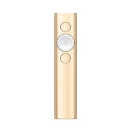 Logitech Spotlight presentasjonsfjernkontroll (gull)