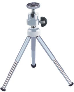 Mini tre-fod, 27 cm. 0.8 kg. Sølv