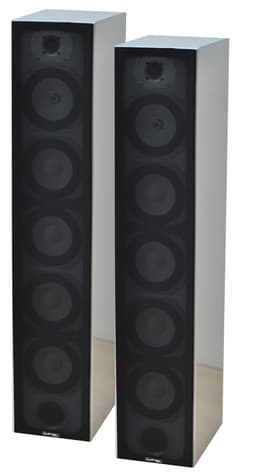Hifi 4-vejs højttalersæt, 440w hvid