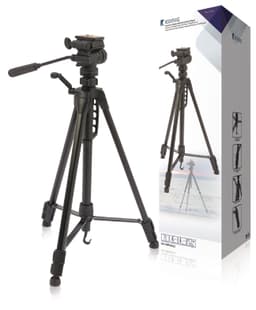 Kamera/video stativ vipbar, 160 cm. Sort