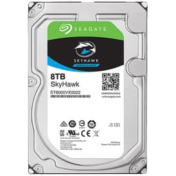 Seagate SkyHawk 3,5" intern HDD til overvågning (8 TB)