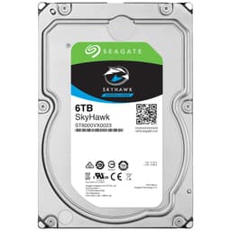 Seagate SkyHawk 3.5" intern HDD för övervakning (6 TB)