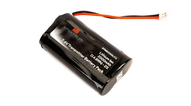 7,4V 2000mAh LiPo Senderbatteri DX9/DX8/DX7S