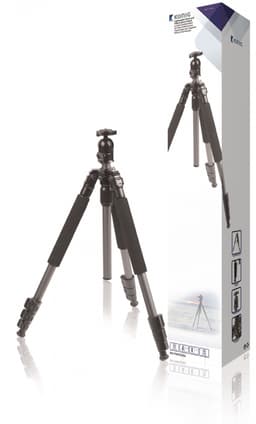 Kamera/video stativ hoved, 131.50 cm. Sort
