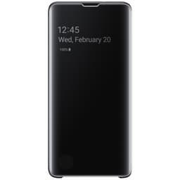 Samsung Galaxy S10 Clear View fodral (svart)