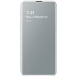Samsung Galaxy S10e Clear View suojakuori (valkoinen)