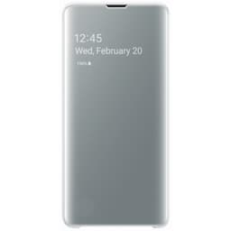 Samsung Galaxy S10 Clear View cover (hvid)