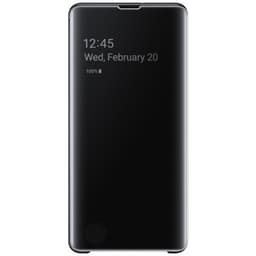 Samsung Galaxy S10 Plus Clear View fodral (svart)