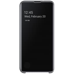 Samsung Galaxy S10e Clear View fodral (svart)