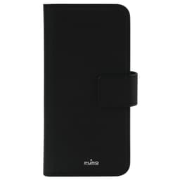Puro 2-i-1 plånboksfodral iPhone X/Xs (svart)
