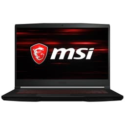 MSI GF63-472 15,6" bærbar gaming-PC (sort)