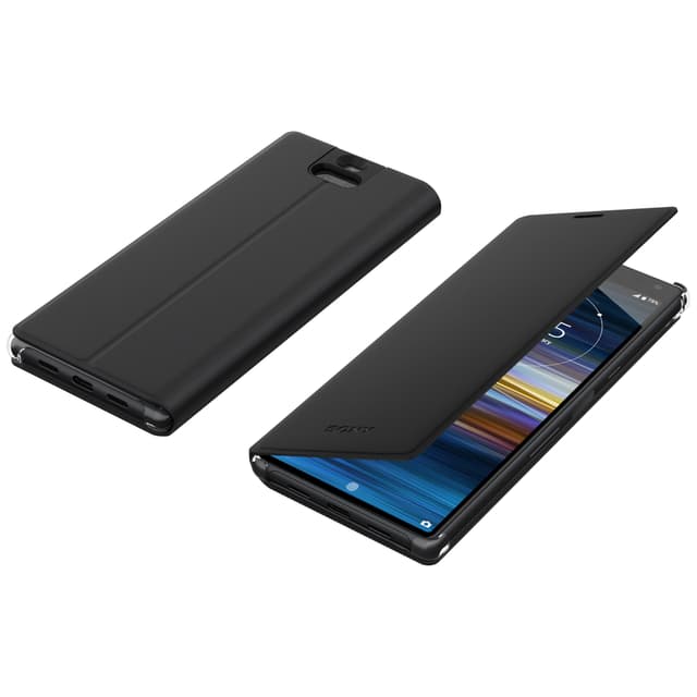 Sony Xperia 10 Style stående deksel (sort)