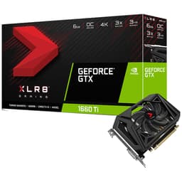 PNY GTX 1660Ti Gaming OC XLR8 grafikkort 6G
