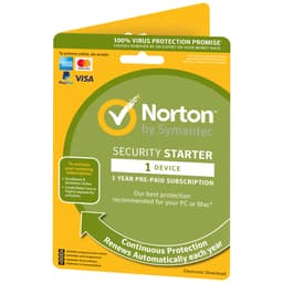 Norton Security Starter - 1 enhed (online abonnement)