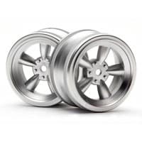 HPI-3815 Vintage 5 spoke wheel matte chrome