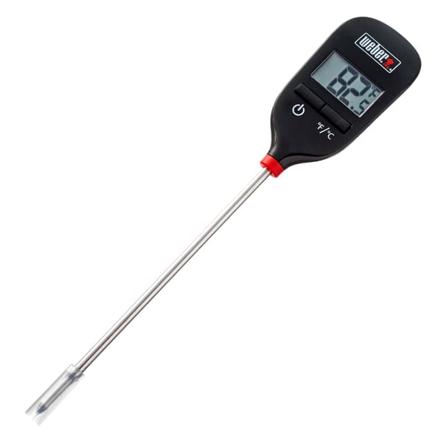Weber 6750 digitaalinen paistolämpömittari, musta
