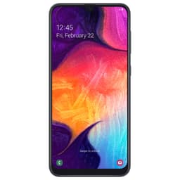 Samsung Galaxy A50 smarttelefon (sort)