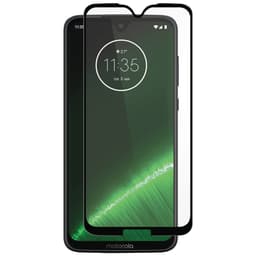 Panzer Full-Fit Motorola Moto G7 / G7 Plus skärmskydd (svart)