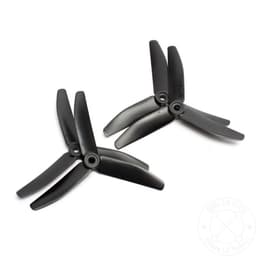 Hq triple prop 5x4x3 black (2cw+2ccw)-glass fiber