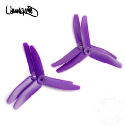 Hq triple prop 5x4x3 ummagawd purple (2cw+2ccw)