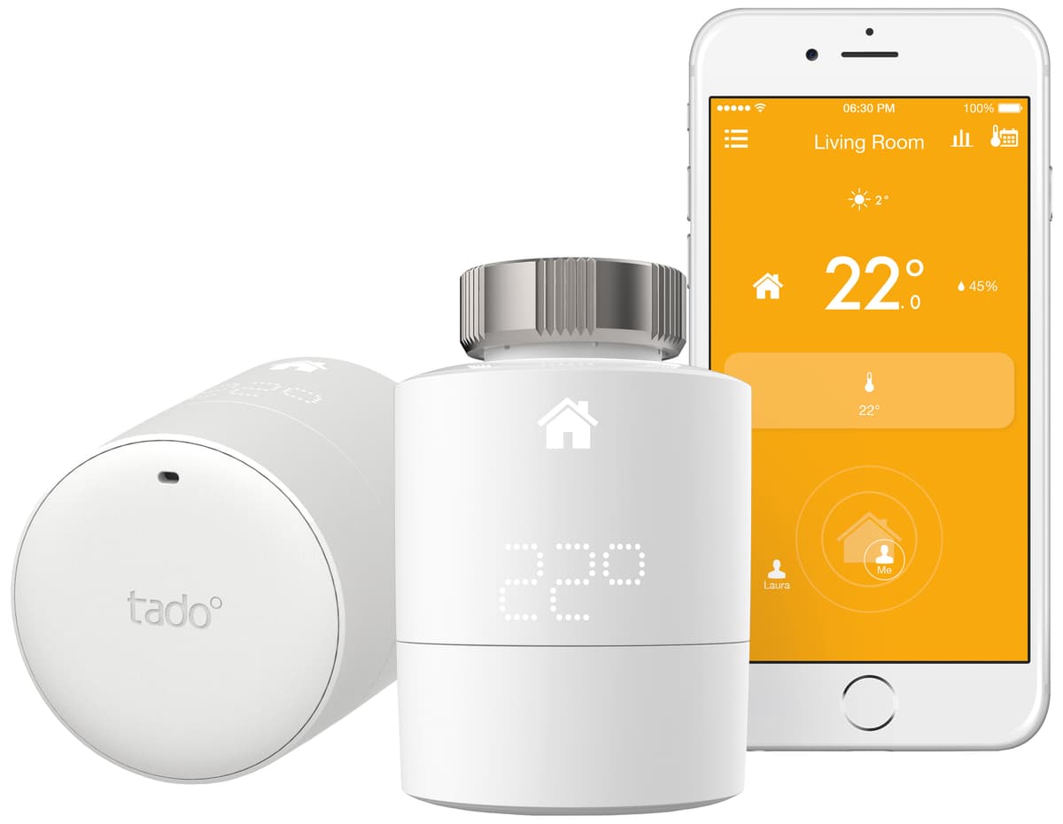 Tado smart radiatortermostatsett TAD101903 - Elkjøp | Elkjøp