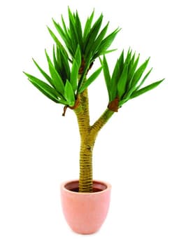 Kunstig yucca palme, 105 cm.