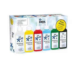 Kreul Fönsterfärg 6 x 80 ml