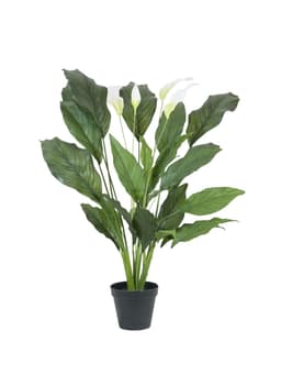 Kunstig fredslilje deluxe 83 cm.