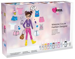 Vinduesmaling - fashion designer sæt