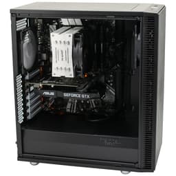 Edge E-Sport stasjonær gaming-PC 2070/Intel (sort)