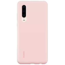 Huawei P30 Silicone deksel (kiresebærsrosa)