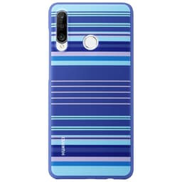 Huawei P30 Lite TPU-deksel (blå striper)