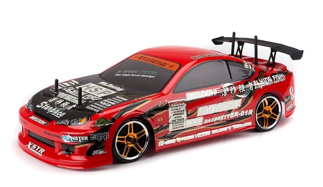 HSP Drift XSTR - 1:10 Brushless ::Komplett m/LiPo