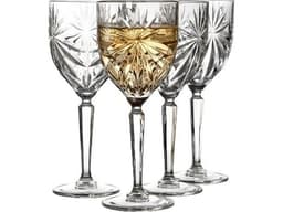 Lyngby glass hvitvin 4 stk. Symfonia krystall