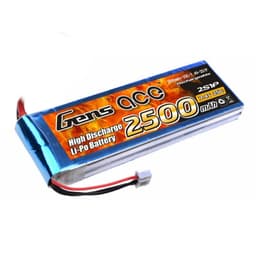 2s  2500mAh - 25C - Gens Ace Deans/T-Plugg